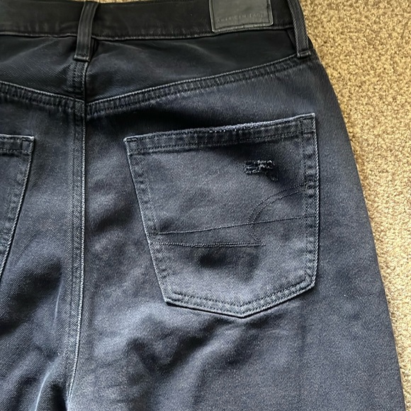 NWT American Eagle Highest Rise ‘90’s Boyfriend Jeans Black Size 8 29W - Picture 8 of 13